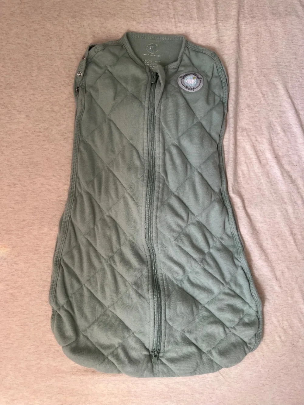 Dreamland Baby Quilted Zip Swaddle